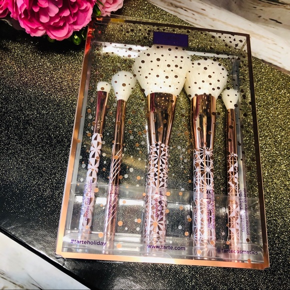 ❄️ TARTE Merry Metals Brush Set ❄️ BRAND NEW - Picture 5 of 7